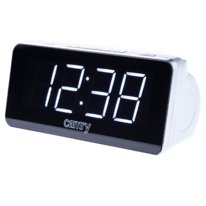 Ceas deșteptător Camry cu radio AM/FM, dual alarmă și afișaj LED