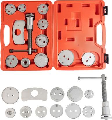 Set pentru presarea pistoanelor de frana Strend Pro, 12 piese, in cutie