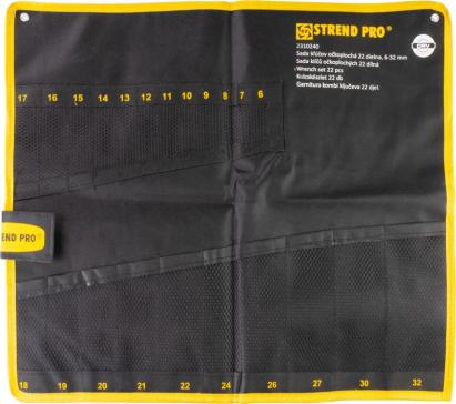 Husă de schimb pentru chei fixe – set 2310240, suport tip rolă cu 22 buzunare