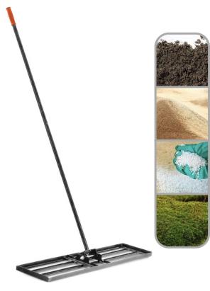 Greblă de nivelare gazon Strend Pro Garden 60x40 cm, coadă 150 cm