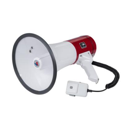 Megafon DH09 25W, diametru 240 mm, cu funcție sirenă și curea