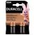 Baterii alcaline Duracell AAA LR03, set 4 bucăți, blister