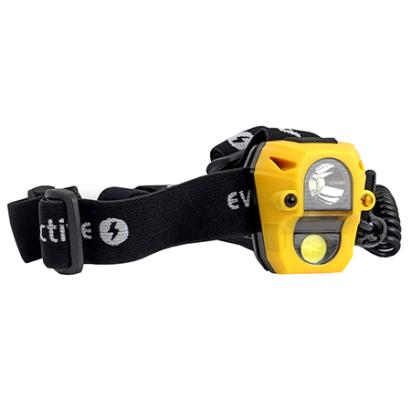Lanternă frontală LED EverActive Cora HL-250, 200 lm, CREE + COB, senzor