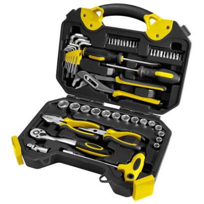 Trusă de scule Fieldmann 54 piese, cu clichet 3/8” și accesorii