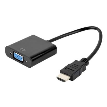 Adaptor HDMI tată la VGA mamă Gembird, convertor Full HD 1080p