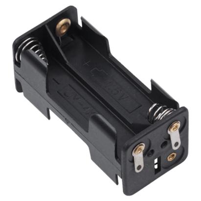 Suport baterii 4xAA pătrat, holder pentru baterii AA (R6), fără fire