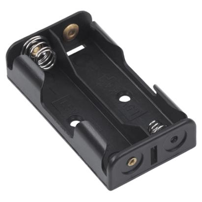 Suport baterii 2xAA (R6) din plastic, fără fire, pentru proiecte electronice