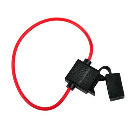 Suport siguranță 20 mm pe fir 2,5 mm, cablu 30 cm, cu capac