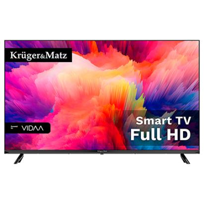 Televizor Smart Kruger&Matz 43" Full HD, Vidaa, Wi‑Fi, 3x HDMI