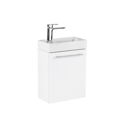 Mobilier de Baie cu Lavoar Inclus, Dimensiuni 40x57x22 cm, Culoare Alb