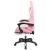 Scaun gaming Kruger&Matz GX-150 roz, spatar 145° si suport 150 kg