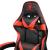 Scaun gaming Kruger&Matz GX-150 rosu/negru, spatar 145°, max 150 kg