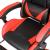 Scaun gaming Kruger&Matz GX-150 rosu/negru, spatar 145°, max 150 kg