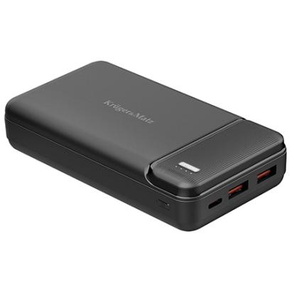Power bank 20000 mAh Kruger&Matz cu QC 3.0 si PD 3.0, USB-C