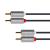 CABLU 2RCA - 2RCA 10M BASIC K&M