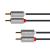 CABLU 2RCA - 2RCA 5M BASIC K&M