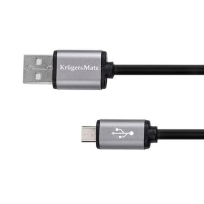 CABLU USB - MICRO USB 0.2M BASIC K&M