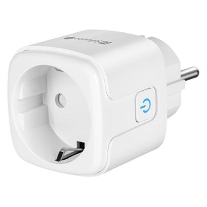 Priză smart WiFi Tuya Kruger&Matz P4, 16A 3680W, cu contor consum