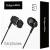 Căști in-ear Kruger&Matz cu microfon, jack 3,5 mm, negre