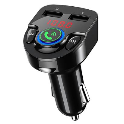 Modulator FM auto Spacer cu Bluetooth 5.0, 2x USB si Quick Charge 3.0