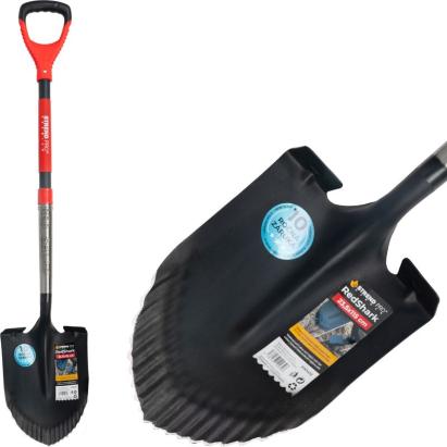 Hârleț ascuțit Strend Pro Premium RedShark, coadă fibră sticlă 1150 mm