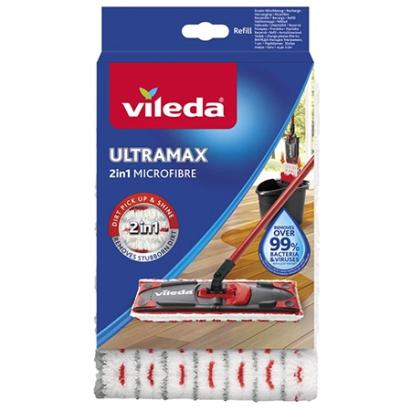 Rezervă mop Vileda Ultramax 2in1 din microfibră pentru pardoseli