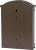 Schránka Edgar 315x95x445 mm, poštová, hnedá