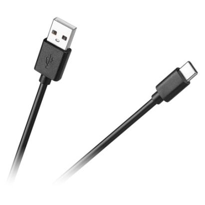 Cablu USB-A la USB-C 1 m Cabletech Eco-Line pentru încărcare și date