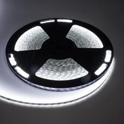 Bandă LED 25m IP65, 60 LED/m 5050, alb rece 6500K, 12V Rebel