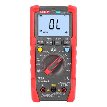 Multimetru digital Uni-T UT191T True RMS cu masurare temperatura, IP65
