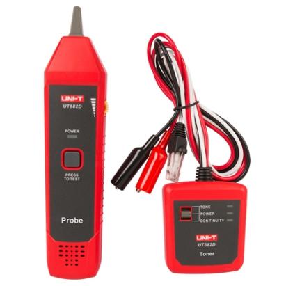 Tester cablu Uni-T UT682D pentru Ethernet, telefon si urmarire traseu