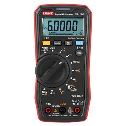 Multimetru digital Uni-T UT117C True RMS 600V 10A cu Bluetooth, 60000 counts