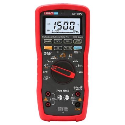 Multimetru digital UNI-T UT197PV True RMS 2500V DC, IP67, Bluetooth