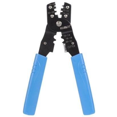 Cleste de sertizat conectori HT202B cu taietor de cablu, manere ergonomice