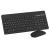 KIT TASTATURA SI MOUSE WIRELESS NEGRU OMEGA