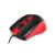 Mouse optic USB Omega OM05, 1000 DPI, 3 butoane, negru-rosu