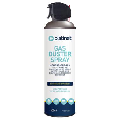 Spray aer comprimat Platinet 600 ml pentru curățare electronice, cu presiune mare