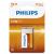 BATERIE PHILIPS 9V 6F22 LONGLIFE B1 BLISTER PHILIPS