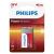 BATERIE POWER ALKALINE 9V BLISTER 1 BUC PHILIPS