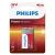 BATERIE POWER ALKALINE 9V BLISTER 1 BUC PHILIPS