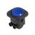 Întrerupător îngropat RS101 albastru, rotund, ON/OFF, 1 contact, 3A