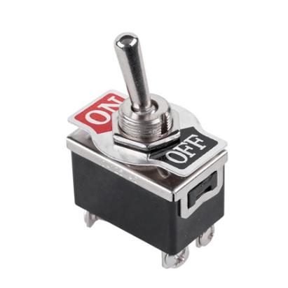 Întrerupător basculant ON/OFF KN3-201, 10A, tip toggle pentru panouri