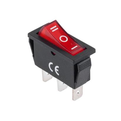 Întrerupător basculant IRS-103-3C cu 3 poziții ON-OFF-ON, 3 pini, 20A