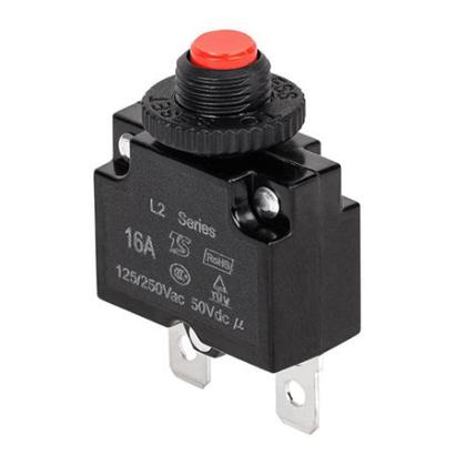 Intrerupator de protectie termica cu resetare 16A, 230V pentru echipamente