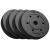 Set 4 discuri greutăți 5 kg din compozit, acoperire PVC, 31 mm Rebel Active