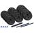 Set haltere reglabile 2x10 kg cu conector, 20 kg total, Rebel Active