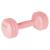Set gantere compozit Rebel Active 2 x 1,5 kg, acoperire PVC pentru fitness