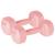 Set gantere compozit Rebel Active 2 x 1,5 kg, acoperire PVC pentru fitness