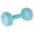 Set gantere compozit 2 x 2 kg Rebel Active, acoperire PVC pentru fitness