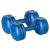 Set gantere compozit Rebel Active 2 x 4 kg, acoperire PVC pentru antrenament